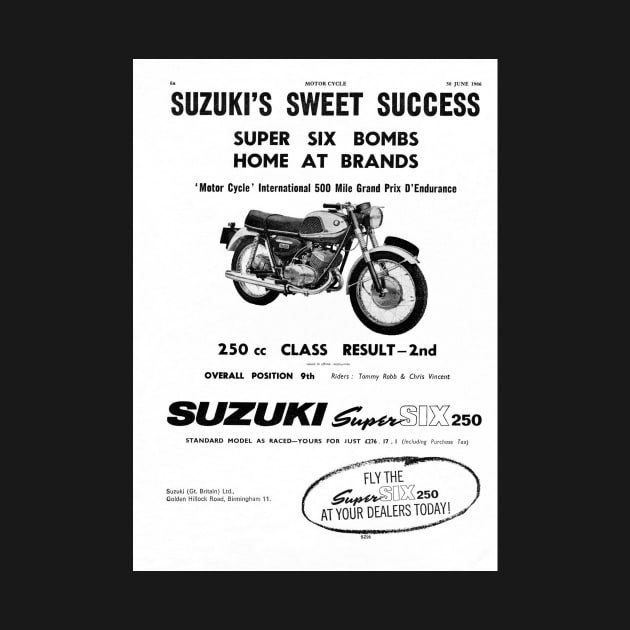 vintage Suzuki advert by Random Railways