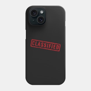 Classified Phone Case