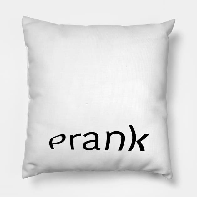 Prank T-Shirt Pillow by lenn