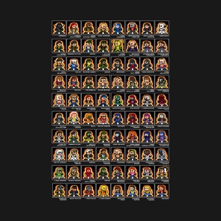 GI Joe vs Cobra 8bit Pixel Art T-Shirt