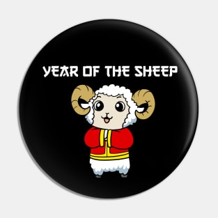 Sheep Zodiac Pin