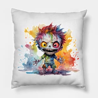 Cute Spooky Zombie Pillow