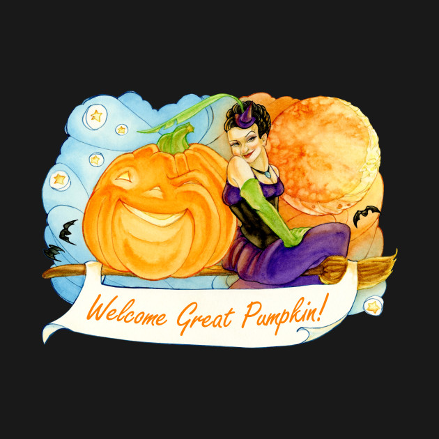 Disover The Great Pumpkin is Coming to Town - Witch - T-Shirt