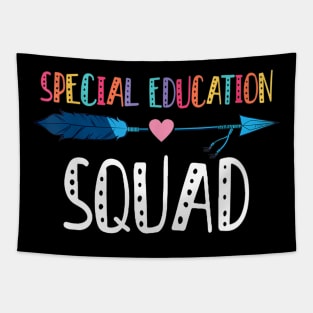 Special Education Squad Shirts Sped Teacher Back To School Tapestry