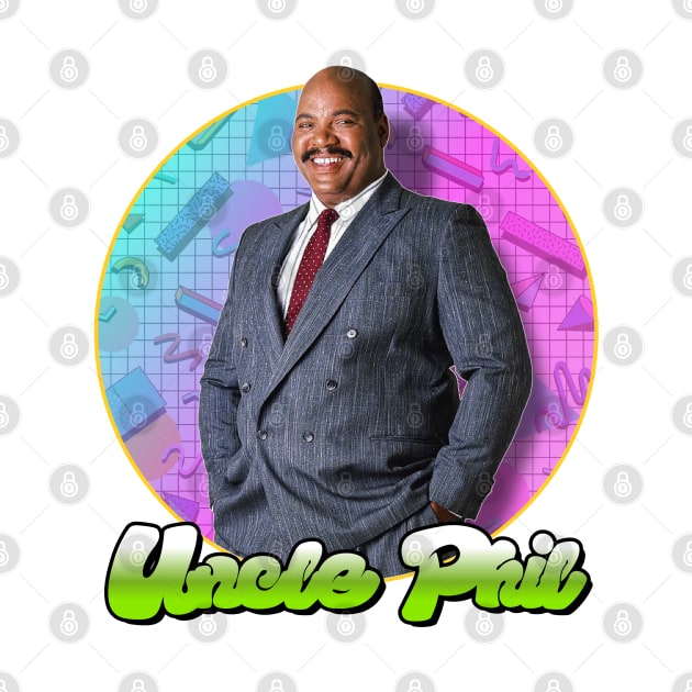 Uncle Phil // Fresh Prince 90s Fan Design by darklordpug