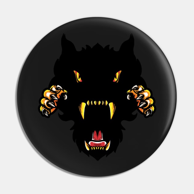 Beast Monster Pin by InspirationPL