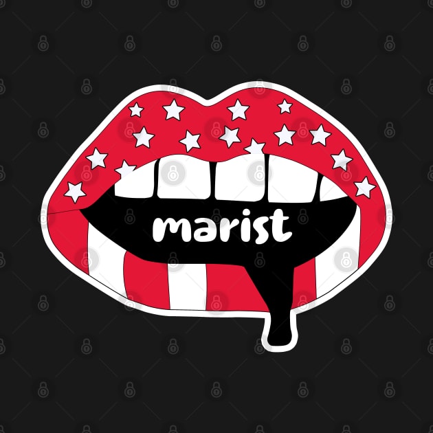 Marist Lips by NFDesigns