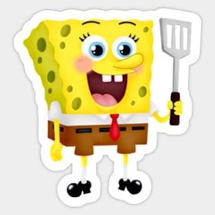 Juseko Sponge Bob Square Pants Sticker American Popular Cartoon Character  #10 - Sponge Bob Square Pants Sticker American Popular Cartoon Character  #10 . shop for Juseko products in India.