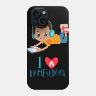 I Love Homeschool - Back to School - Boy Phone Case