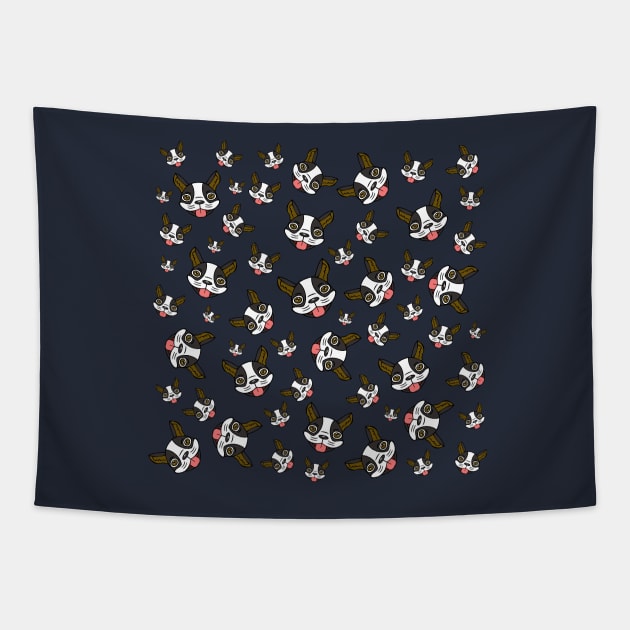 Boston Terriers #15 Tapestry by headrubble