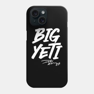 White Big Yeti Phone Case