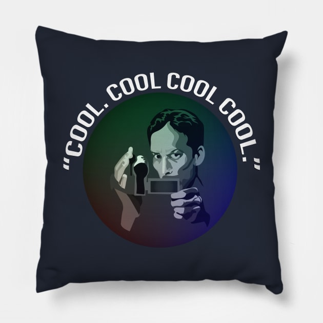 Community - Cool. Cool Cool Cool Pillow by WaltTheAdobeGuy