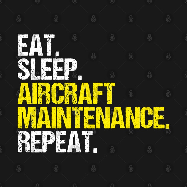 Aircraft Mechanic Aviation Maintenance Technician by Krautshirts