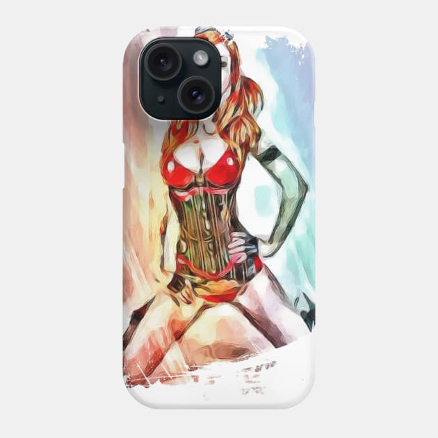 Punk Babe Phone Case by Babetees