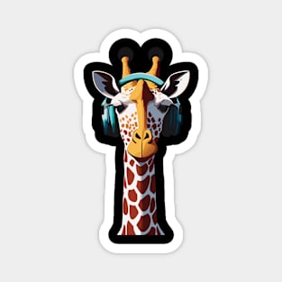 Giraffe Jams Magnet