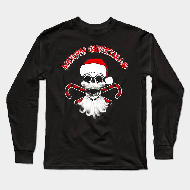 skull santa shirt