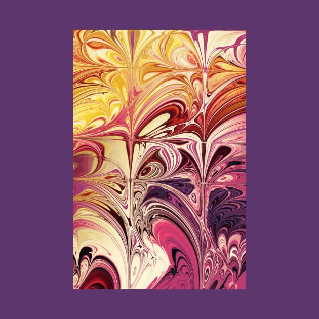 swirly colourful pattern by pinkal