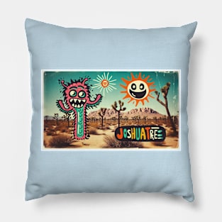 Joshua Tree Doodles Pillow