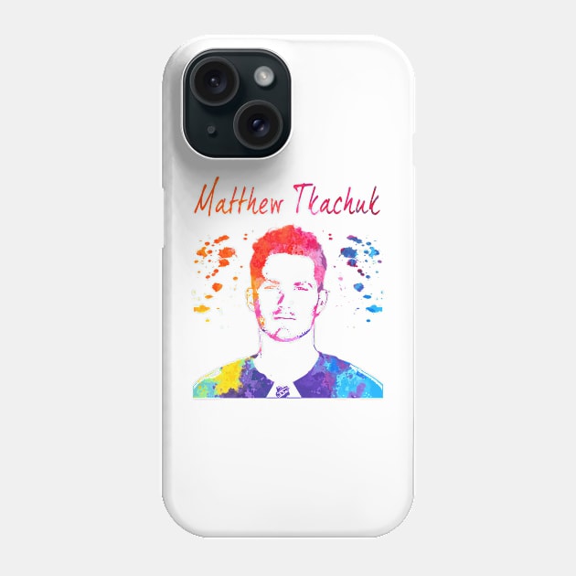 Matthew Tkachuk Phone Case by Moreno Art