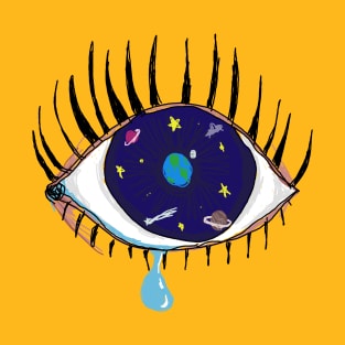 Crying Cosmic Eyes T-Shirt