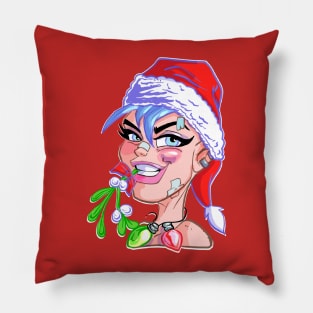 Tank Girl Xmas Pillow