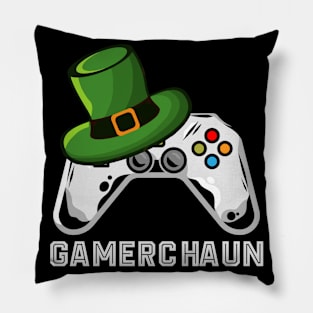 Gamerchaun - st Patrick's day Pillow