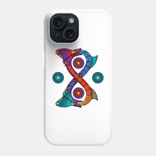 Alebrijes Snakes Phone Case by MANRAH