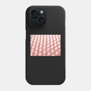 Pink marble spheres Phone Case