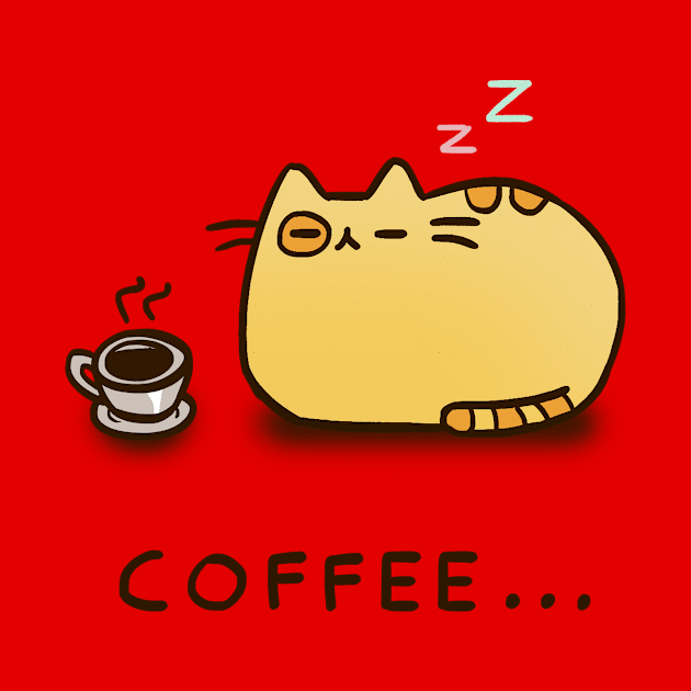 Coffee Cat by Artbert