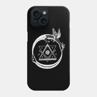 Ouroboros alchemy symbol Phone Case