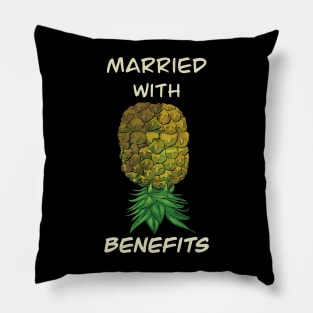 Upside down pineapple - Married witth benefits Pillow