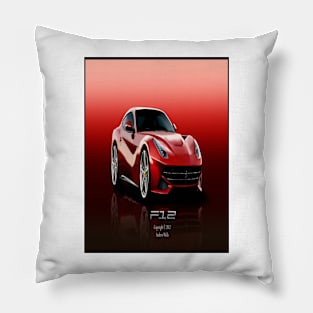 Ferrari F12 Pillow