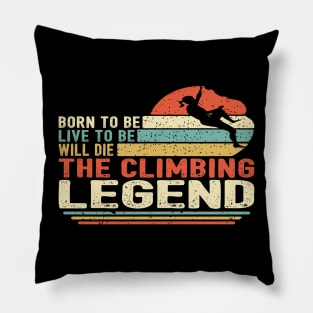 Climbing Legend Pillow