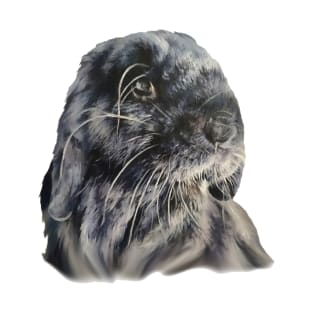 Beautiful Millie, the black mini lop T-Shirt