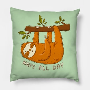 Naps All Day Pillow