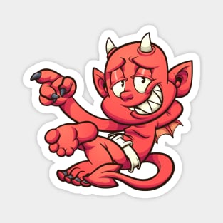 Cartoon devil Magnet