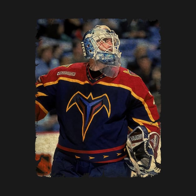 Scott Langkow - Atlanta Thrashers, 1999 by Momogi Project