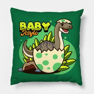 Cute Asylosaurus Dino Cartoon Pillow