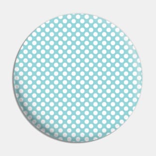 Polka Dot Collection - Blue and White Pattern Pin