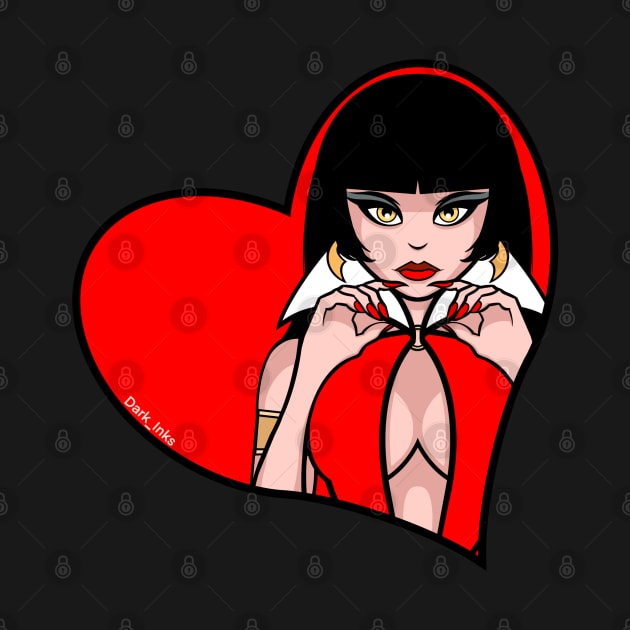 Vampirella Valentines by Dark_Inks