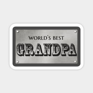 World's Best Grandpa Magnet