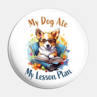 My Dog Ate My Lesson Plan Pin