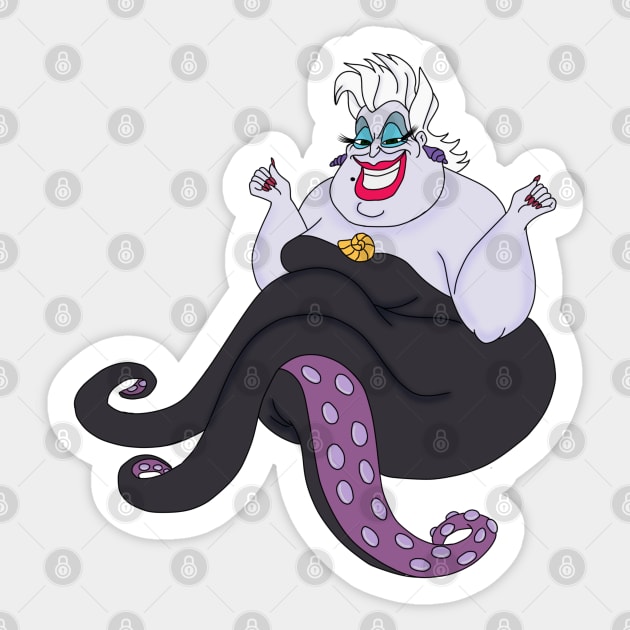 Little Mermaid Shell | Sticker
