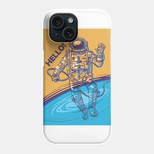 Hi astronaut Phone Case