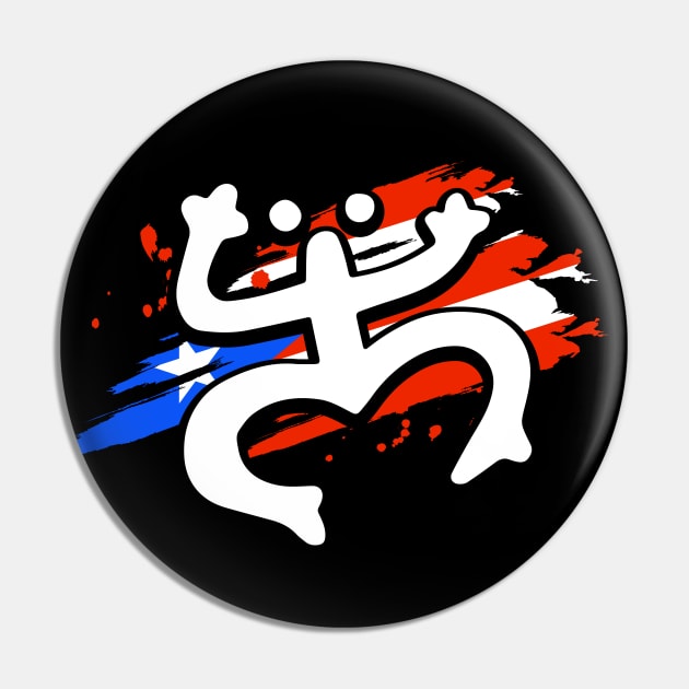 Coqui - Puerto Rico - Taino Pin by verde