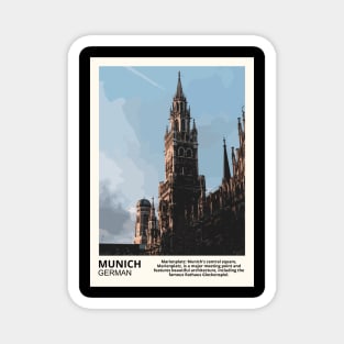 Munich Marienplatz Magnet