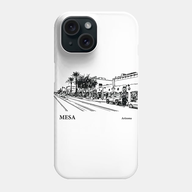 Mesa - Arizona Phone Case by Lakeric