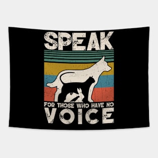 Speak for those who have no Voice Tapestry