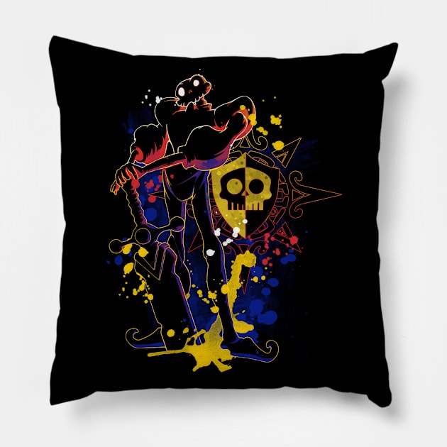 Sir Daniel Fortesque Pillow by xMorfina