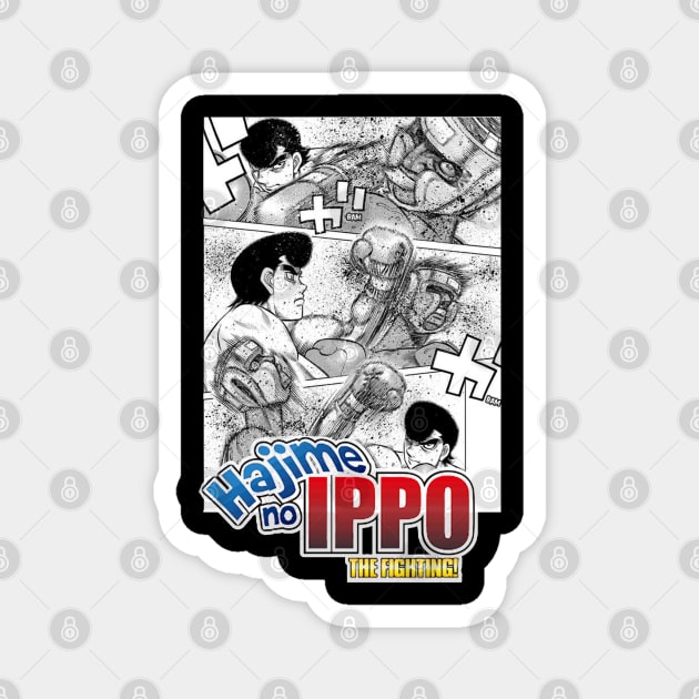 hajime no ippo Magnet by Sparkledoom